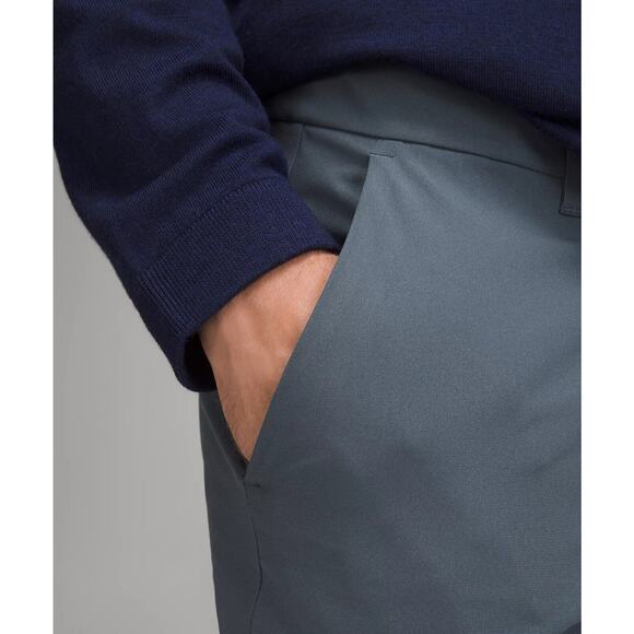 Lululemon ABC Classic Fit Trouser Pant *Warpstreme In Oil Gray Size 36 - Picture 3 of 6